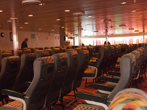 inside the ferry