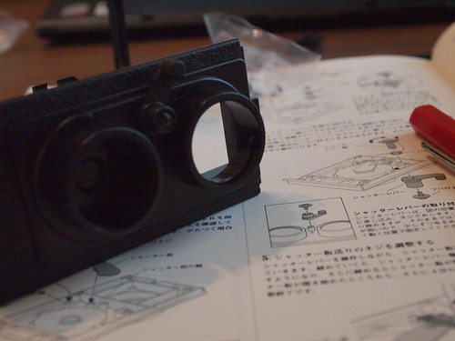 二眼レフ（twin-lens reflex camera）